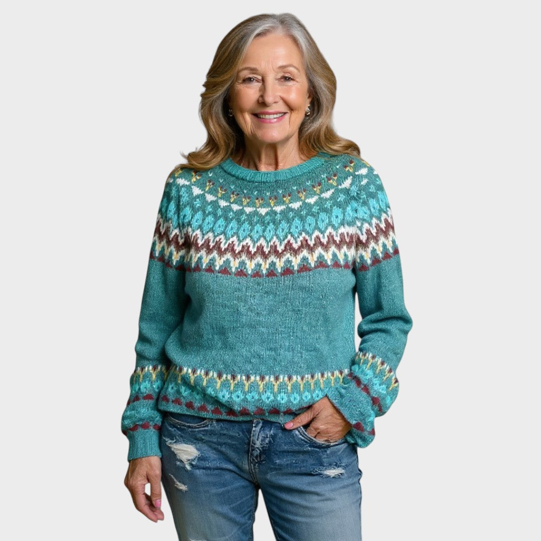 Eleanora | Patterned Sweater