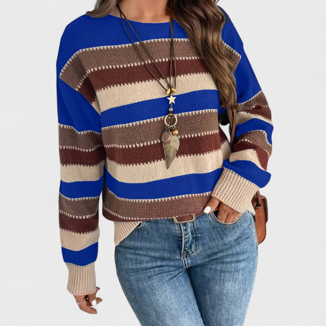 Maryanna - Dámský vintage svetr v ležérním stylu