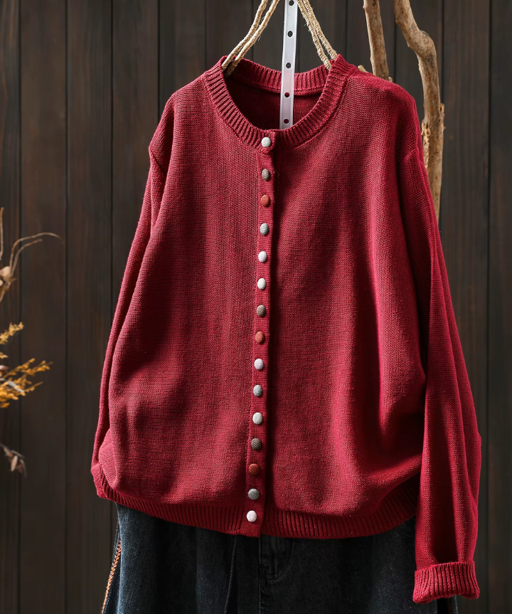 Esmeralda – elegantní propínací svetr
