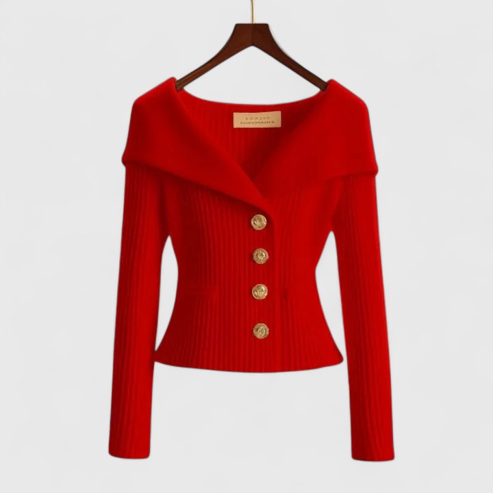 Clarisa | Elegant Knit Jacket for Stylish Appearances