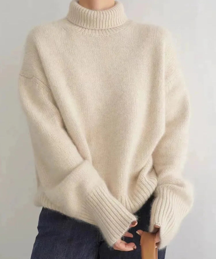 MIA - HIGH NECK CASHMERE JUMPER