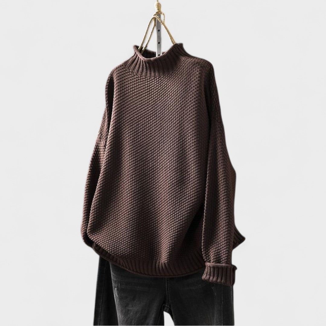 Natalia | Pletený Svetr" could be rephrased as "Natalia | Knit Sweater.