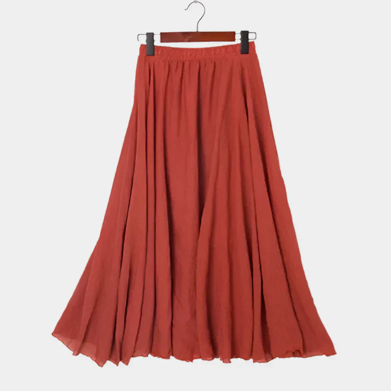 Sintija™ - Elegantní Sukně s Vysokým Pasem