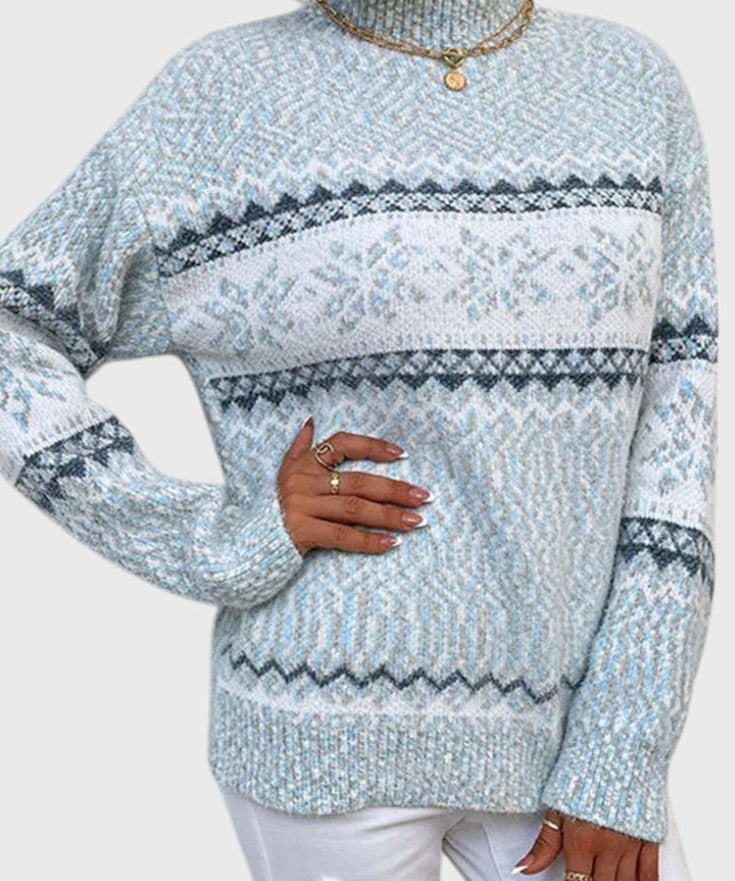 Elegant Snowflake Jumper