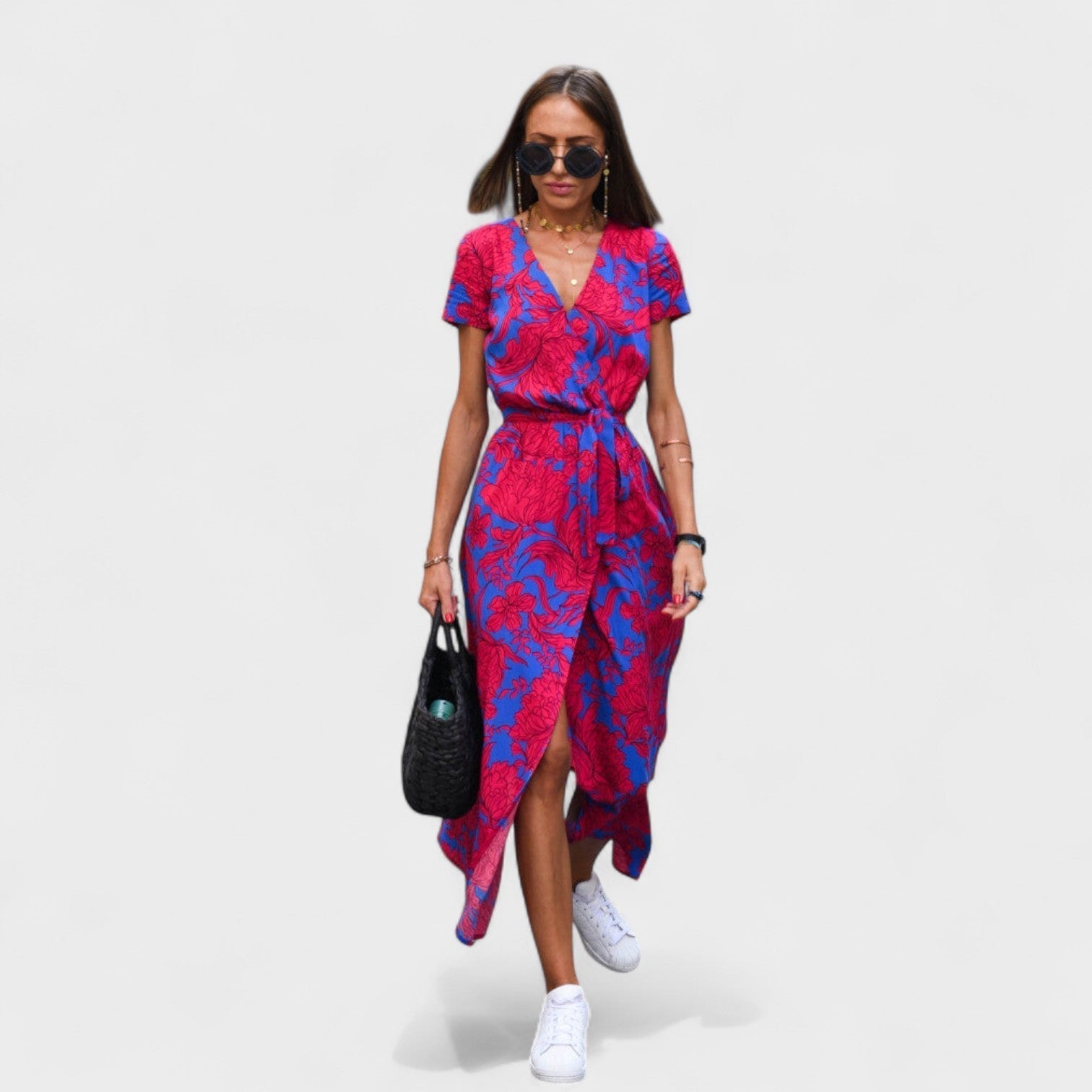 Růžová lilie – šaty ve stylu Boho Chic