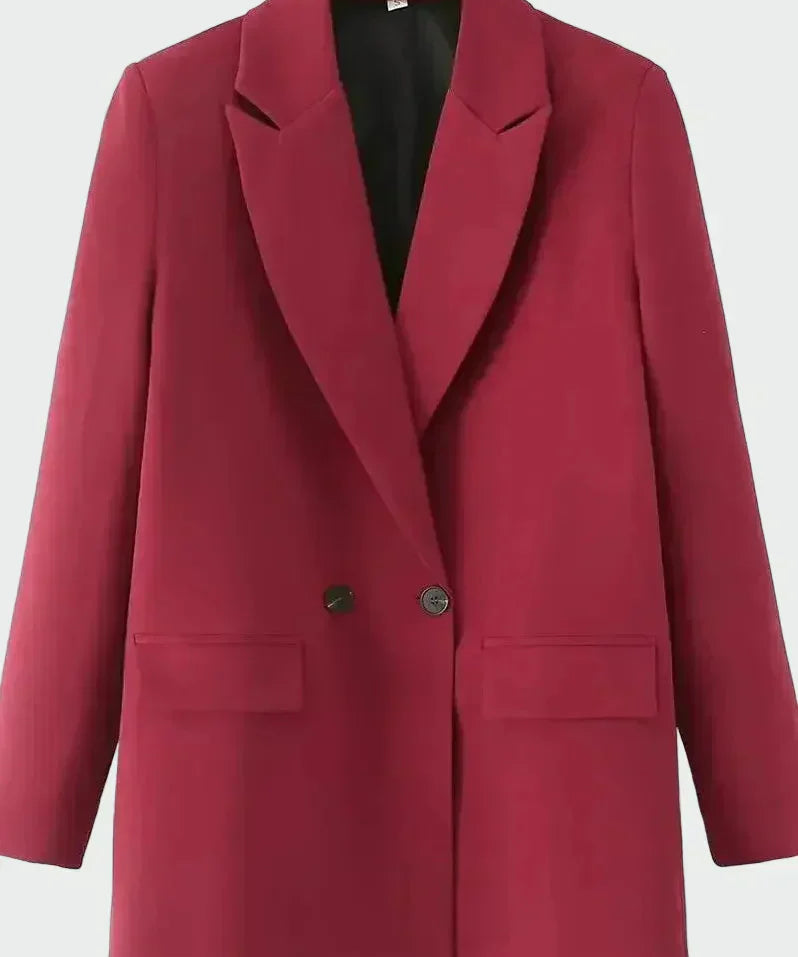 Oversized kabát moderního střihu