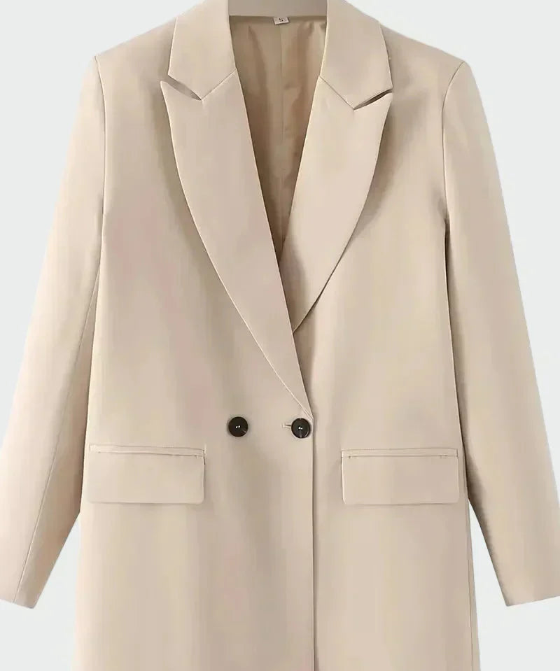 Oversized kabát moderního střihu