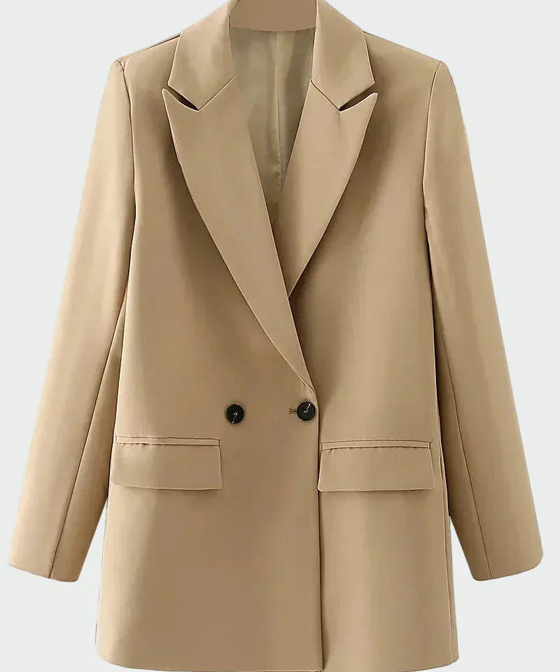 Oversized kabát moderního střihu