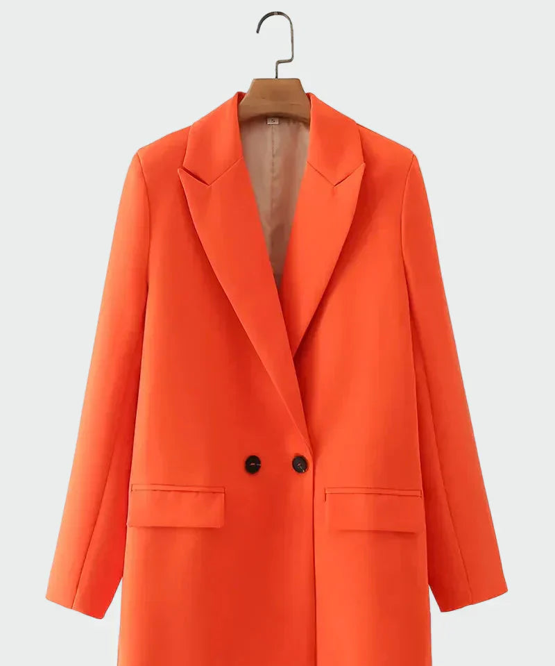 Oversized kabát moderního střihu