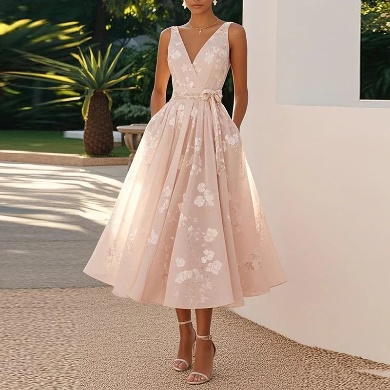Catarina – Elegantní midi šaty