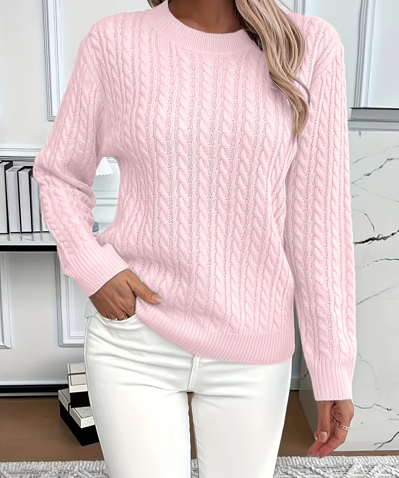 Bernila – Cable Knit Sweater