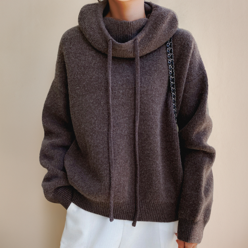 Ariana Luxury Sweater – Merino Turtleneck