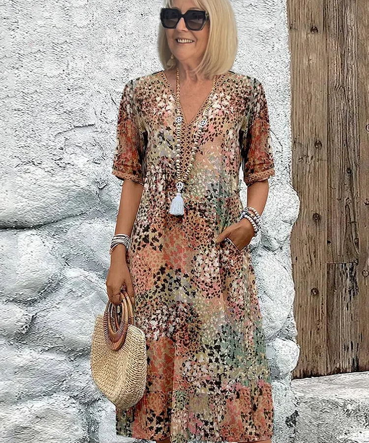 Lia – Mididlouhé šaty pro ženy
