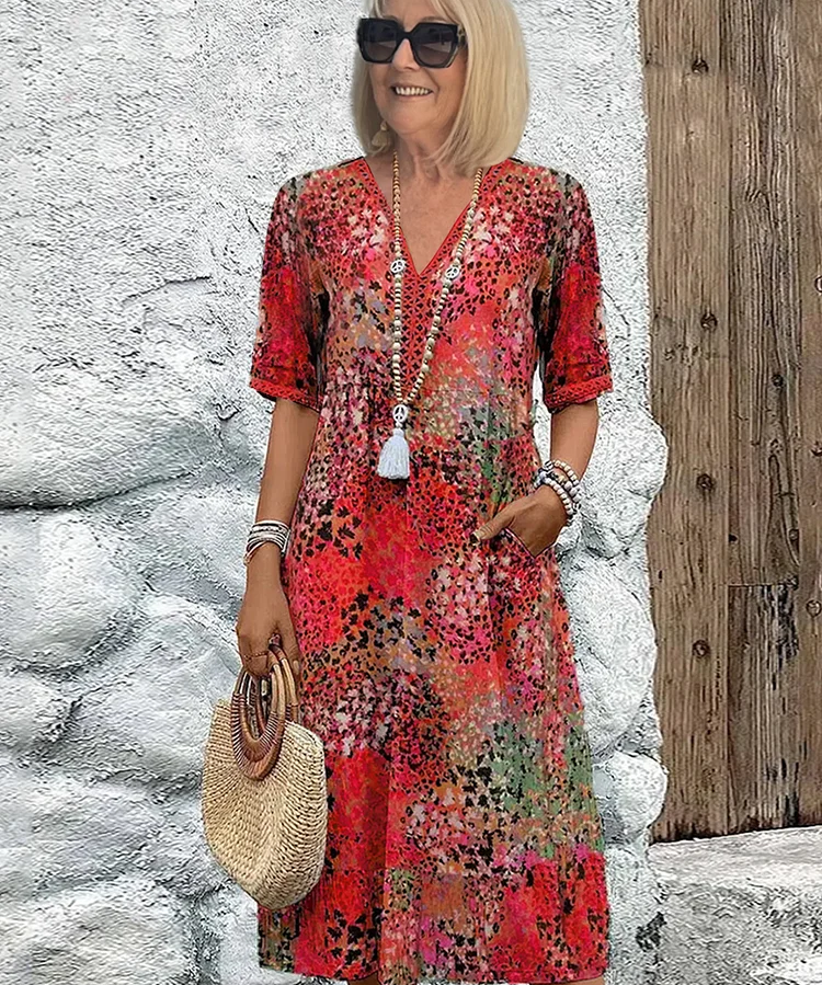 Lia – Mididlouhé šaty pro ženy