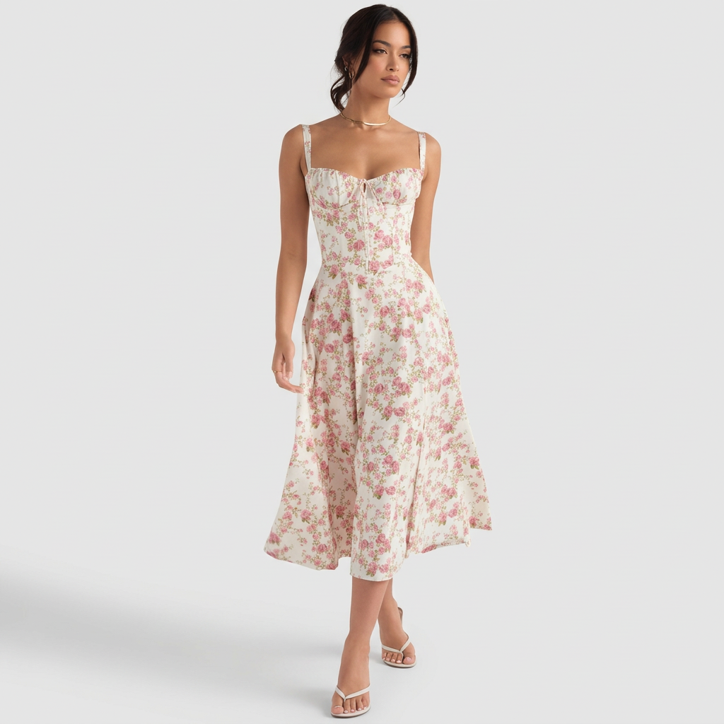 Luana – Elegantní Maxi Šaty