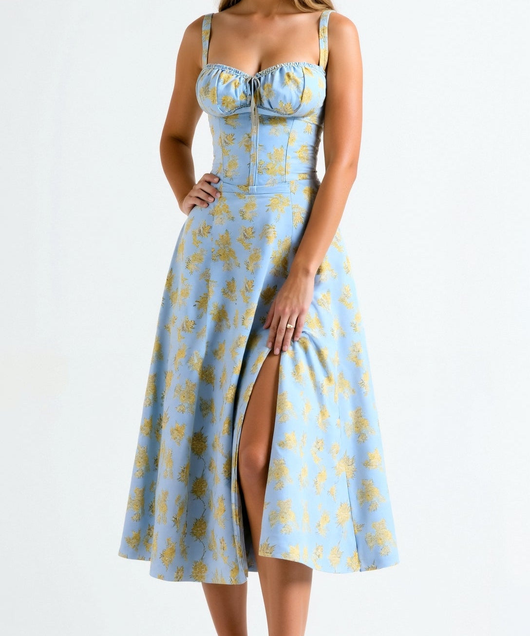 Júlia – elegantní midišaty