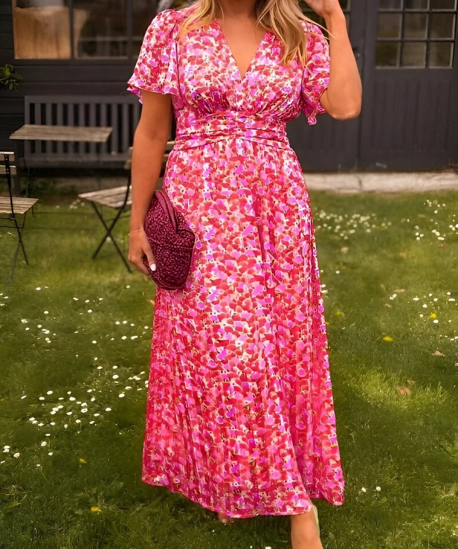 Sandra - Elegantní maxi šaty
