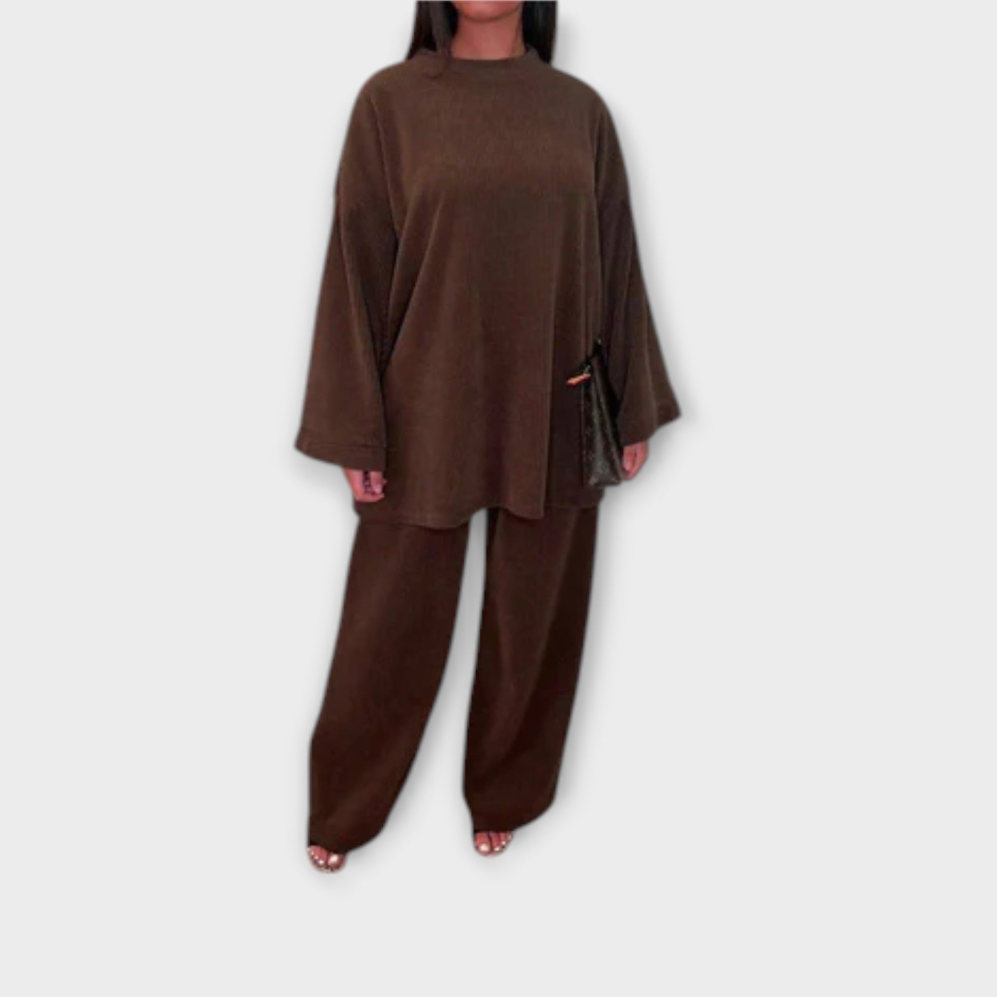 Ingrid – Žebrovaný set nadměrných velikostí